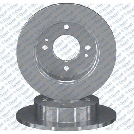 AYD 50753 Fren Diski Arka 234mm Hyundai I10 I-Ii-Iii 08>